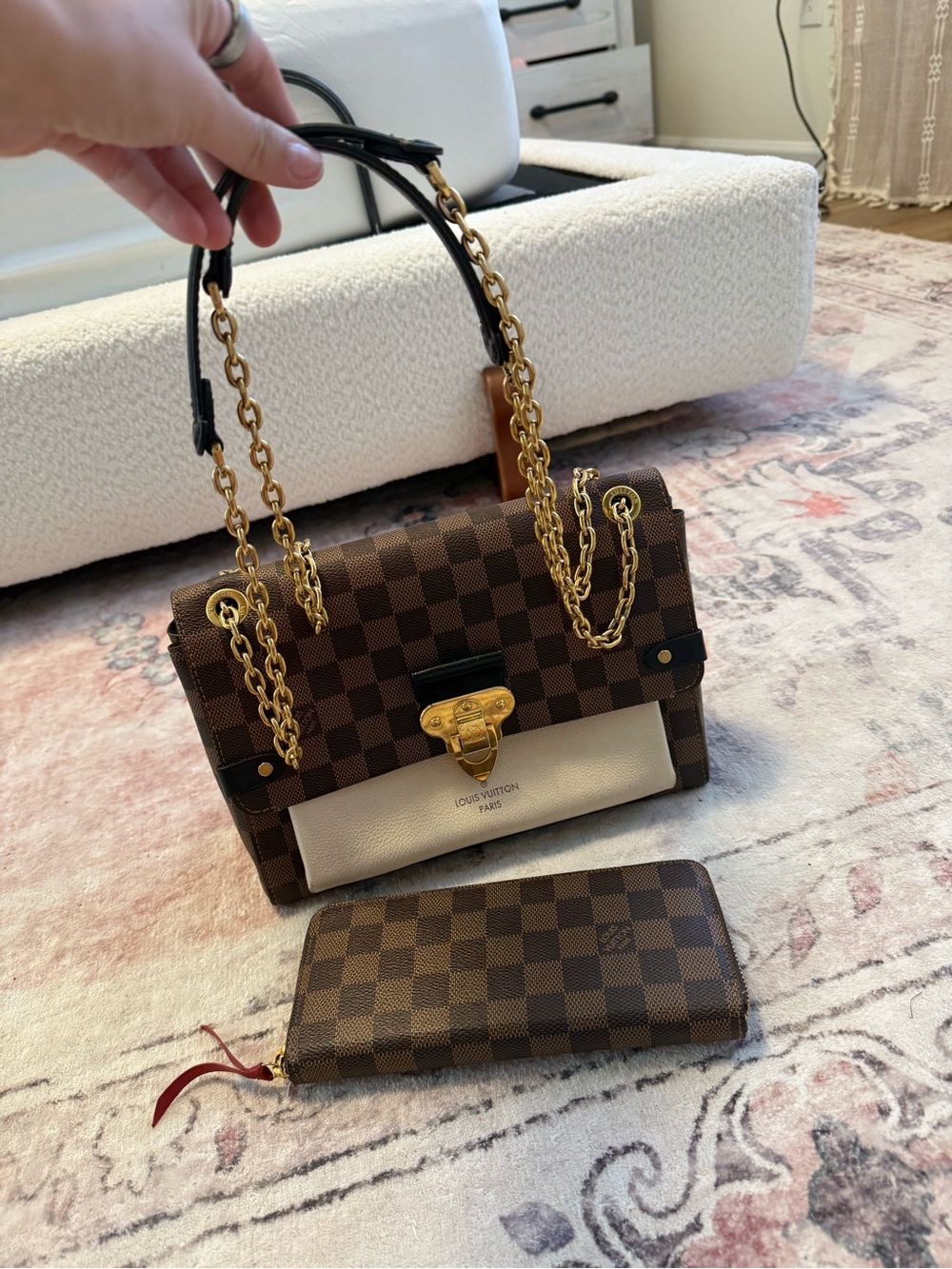 LV Vavin PM and Clemence wallet
